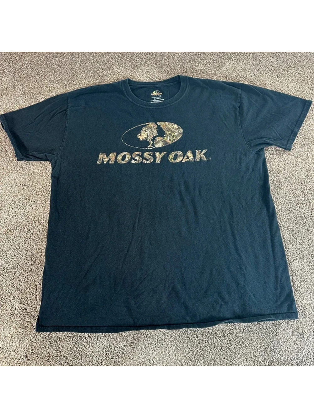 Mossy Oak black t shirt tee shirts cotton XL Men’s